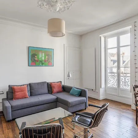 Le Saint-clément - Quartier Historique- Spacieux 2 Rue Du Marechal Joffre Appartamento Nantes